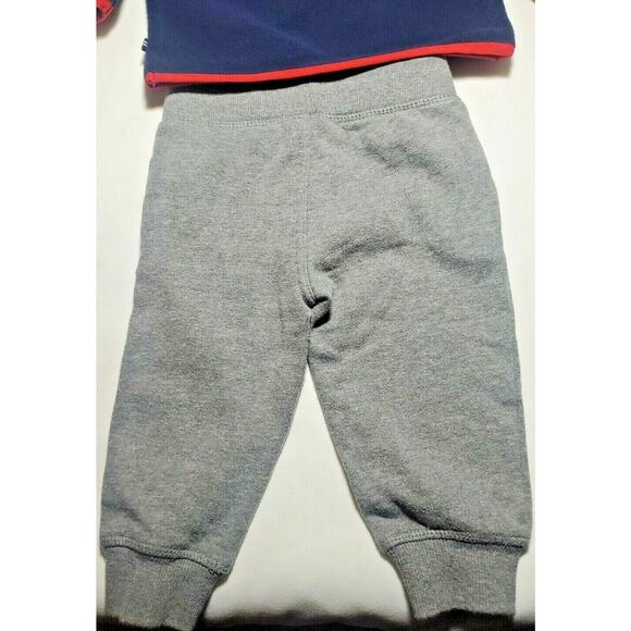 Nautica Sweatpants Fleece Jacket Boy's Size 12M Baby Infant Pants Set Outfit - Picture 5 of 7